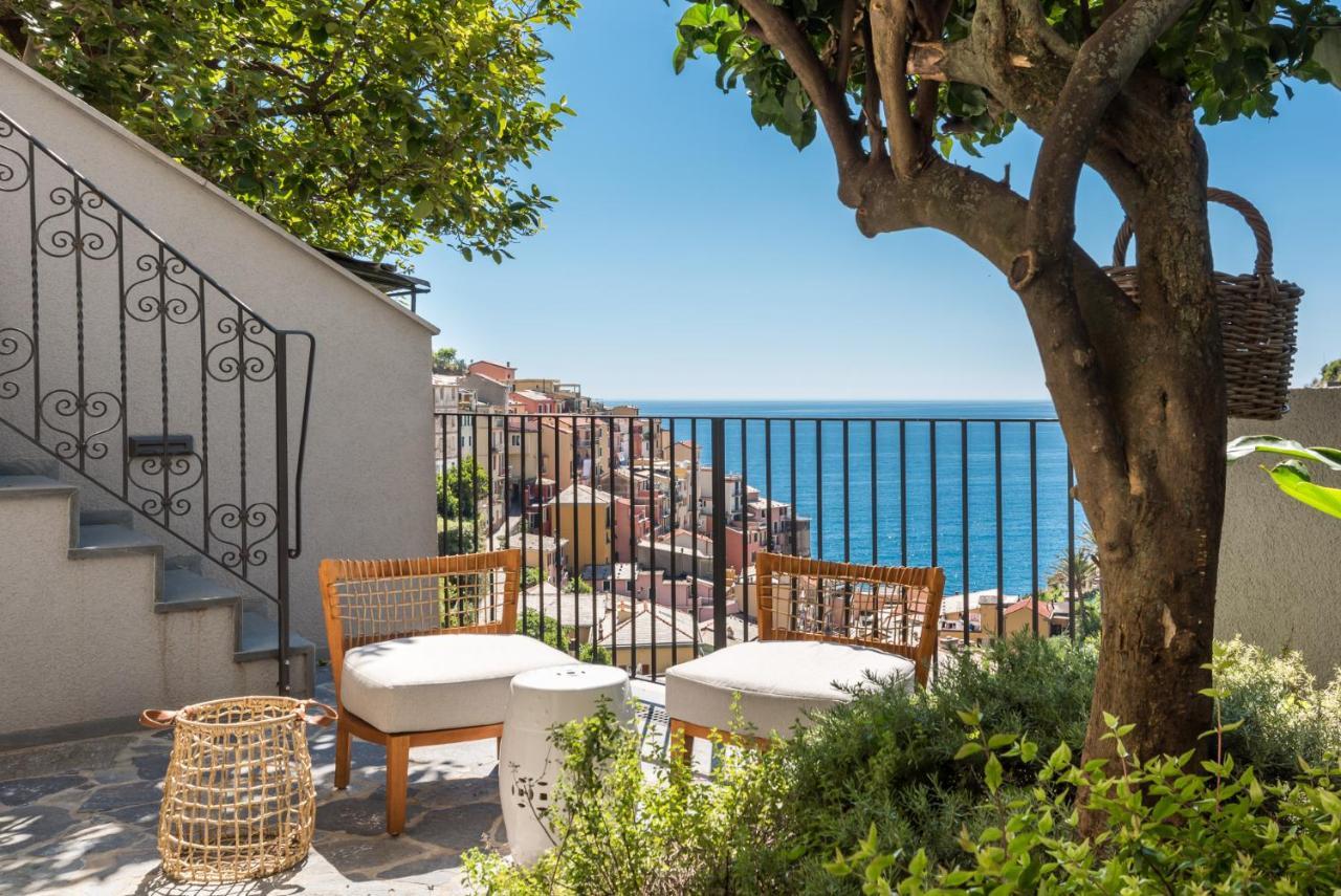 La Torretta Lodge Manarola Bagian luar foto