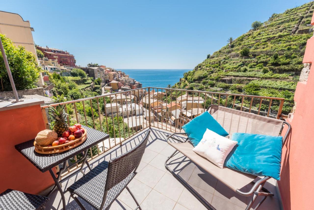 La Torretta Lodge Manarola Bagian luar foto