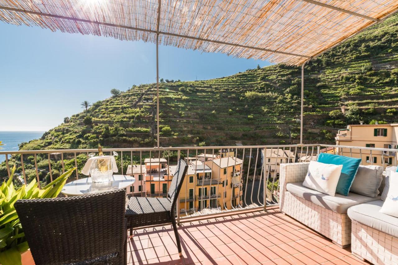 La Torretta Lodge Manarola Bagian luar foto
