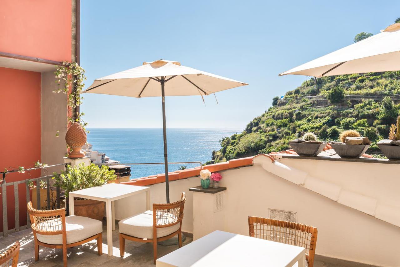 La Torretta Lodge Manarola Bagian luar foto