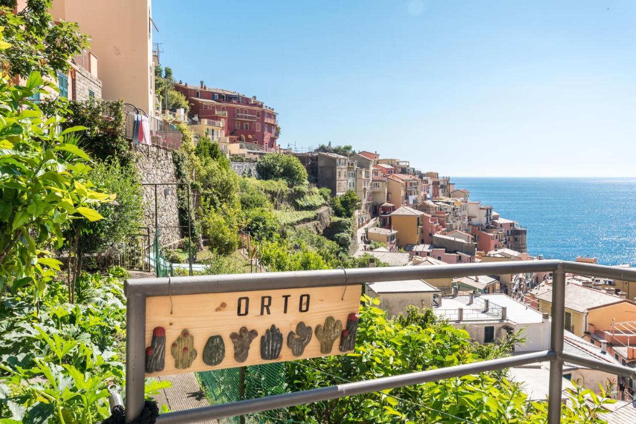 La Torretta Lodge Manarola Bagian luar foto