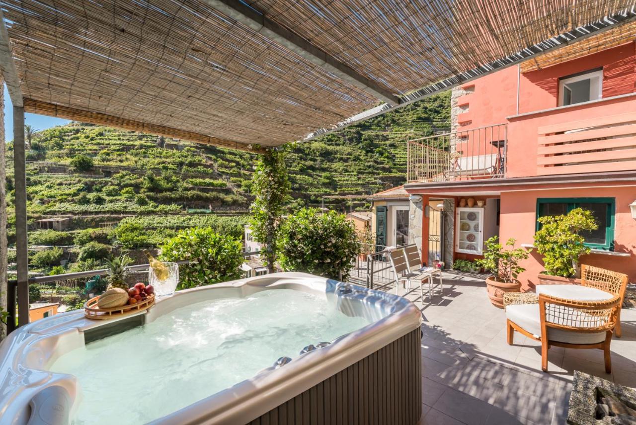 La Torretta Lodge Manarola Bagian luar foto