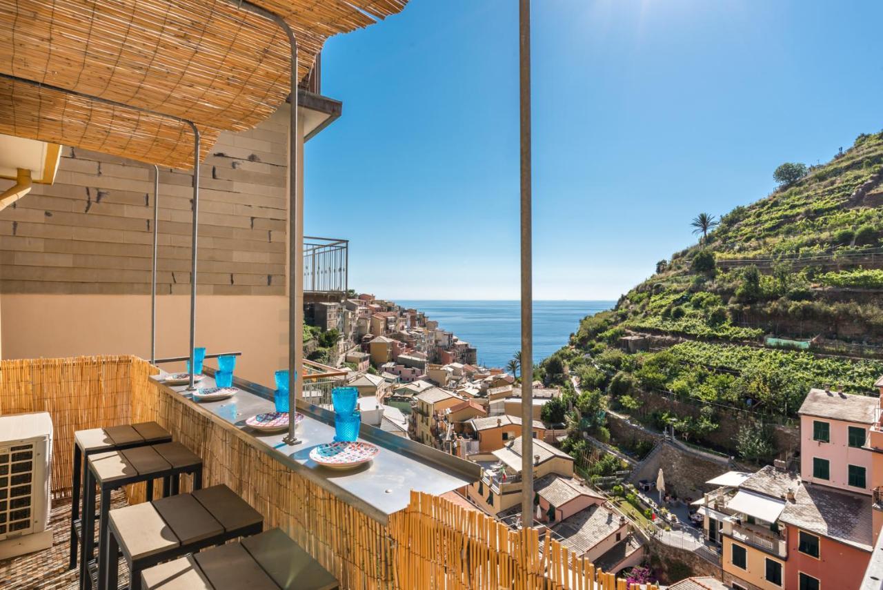 La Torretta Lodge Manarola Bagian luar foto